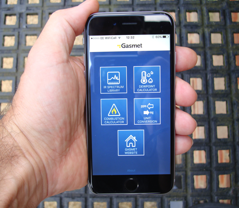 gasmetapp New ‘APP’ for gas monitoring staff