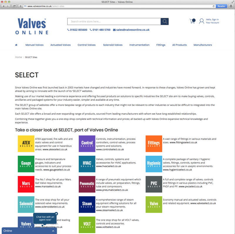 screen shot 2017 11 23 at 162241 Valves online launch new websites