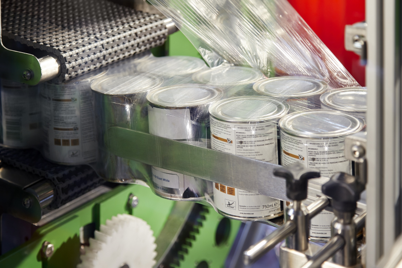 wrapping close up Digitalising The Packaging Supply Chain Will Increase Sustainability and Reduce Costs in Food Factories