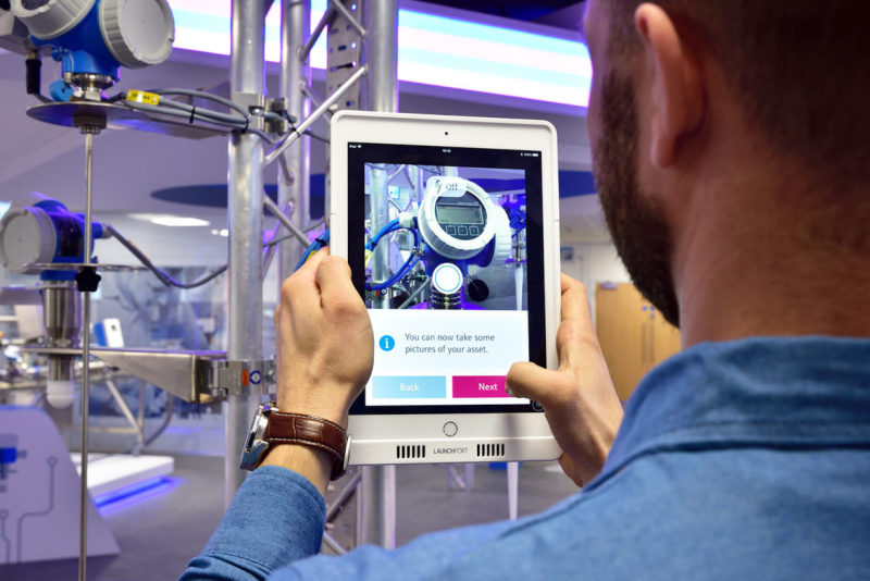 image 1 the endresshauser scanner app Unlock the potential of your assets with Endress+Hauser