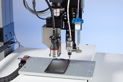 confocal laser mobile glass right angle lr.400x0 is New Automated Optical Inspection from Nordson EFD Verifies Fluid Deposit Placement and Accuracy