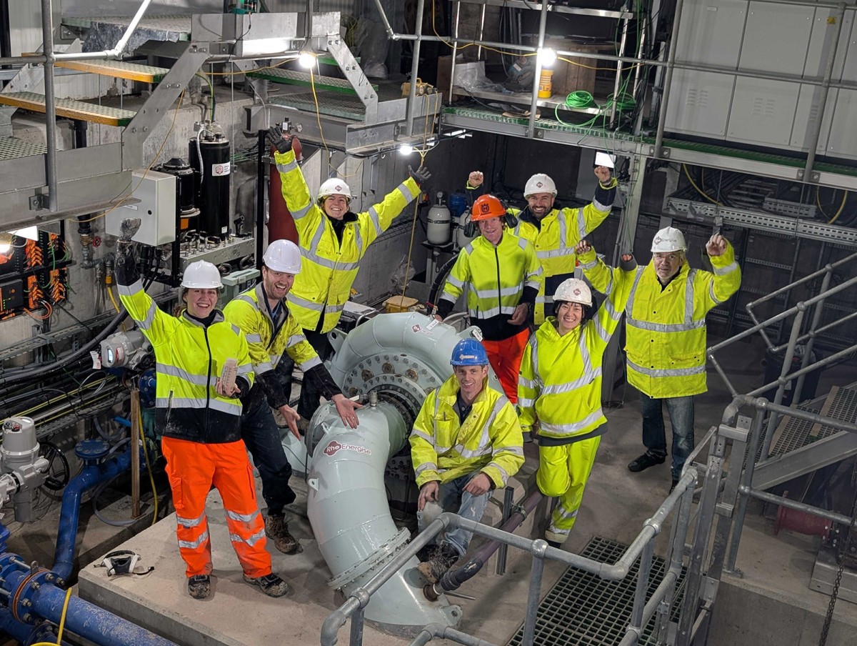 42 Technology supports launch of RheEnergise’s first-of-a-kind 500 kW energy-storage project