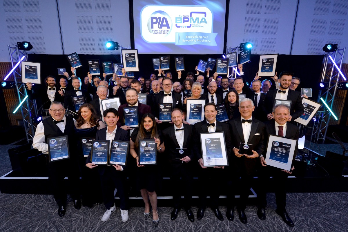Record-breaking year celebrated at the 2026 Pump Industry Awards Gala Dinner