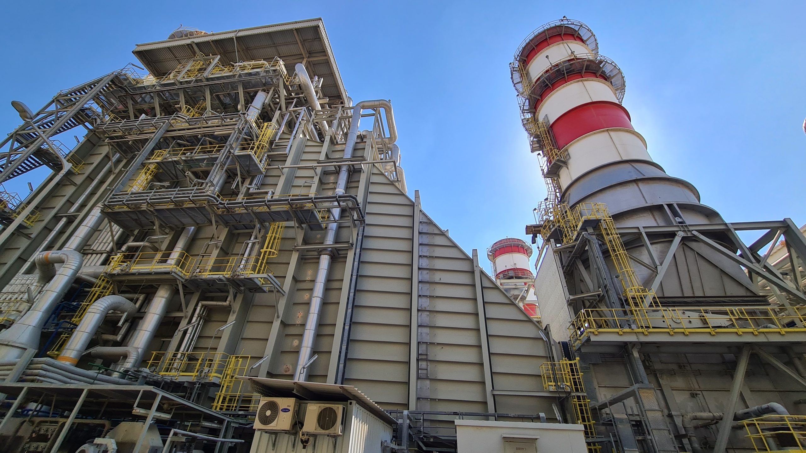 Combined Gas Power and Desalination Plant 