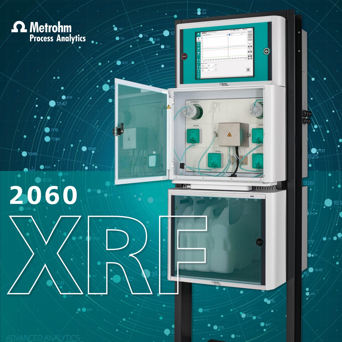 Online zinc/nickel plating bath analysis with X-ray fluorescence