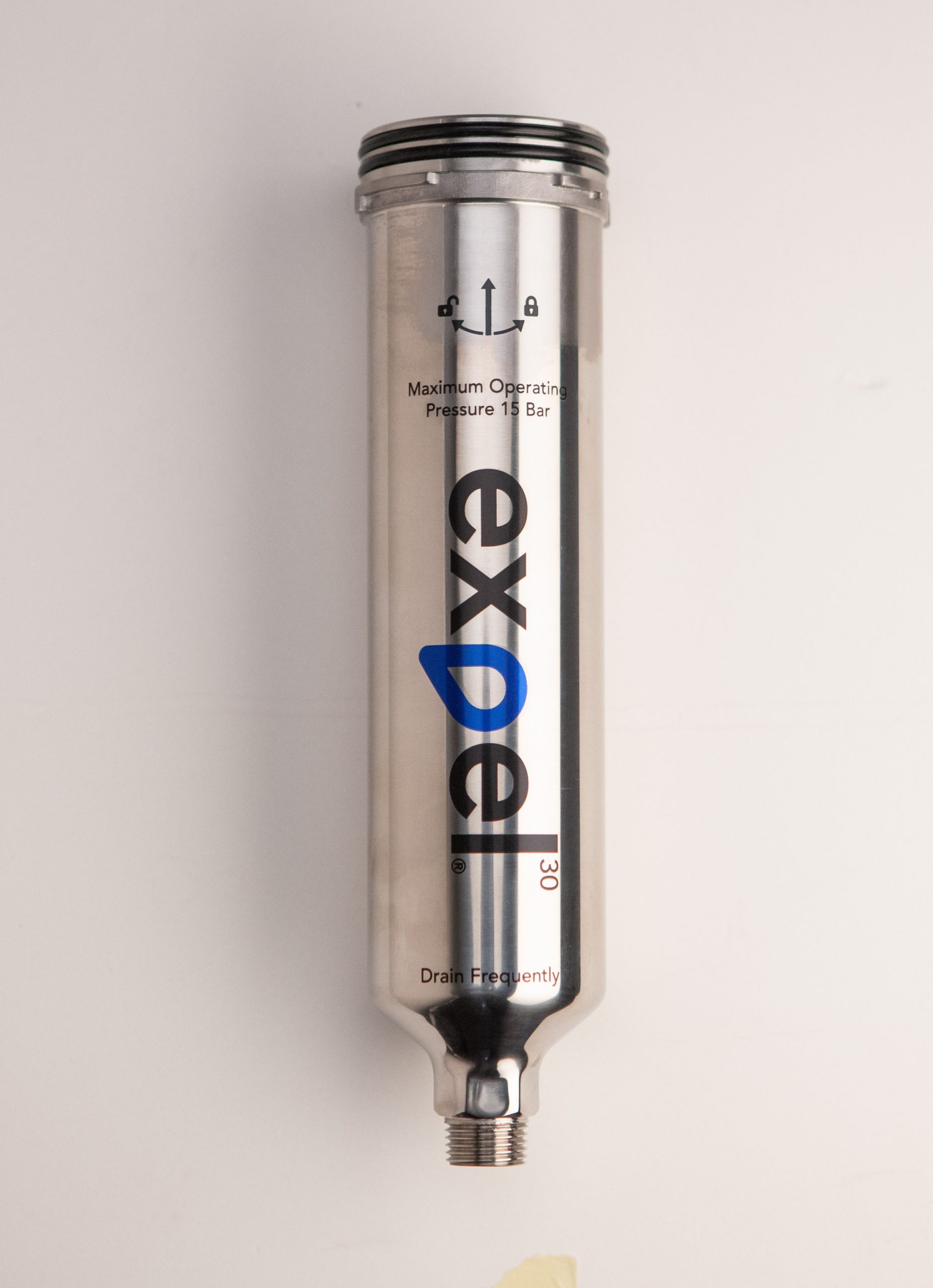 New maintenance free compressed air filter does the job of three conventional filters