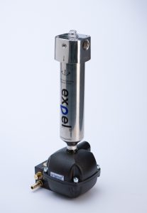 34 New maintenance free compressed air filter does the job of three conventional filters