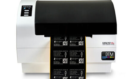 New Catalyst Laser Label Marking System prints and cuts highly durable labels