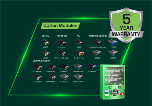 5YW Option modules 5-year warranty becomes standard at Nidec Drives