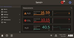 ABBSensiuserinterface ABB launches Sensi+™ – an analyser for natural gas quality monitoring