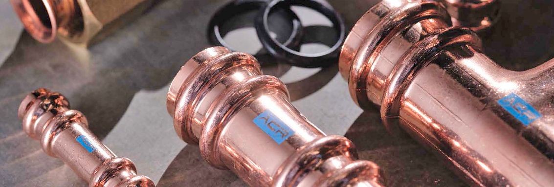 For refrigeration & cooling: copper tubes in inches