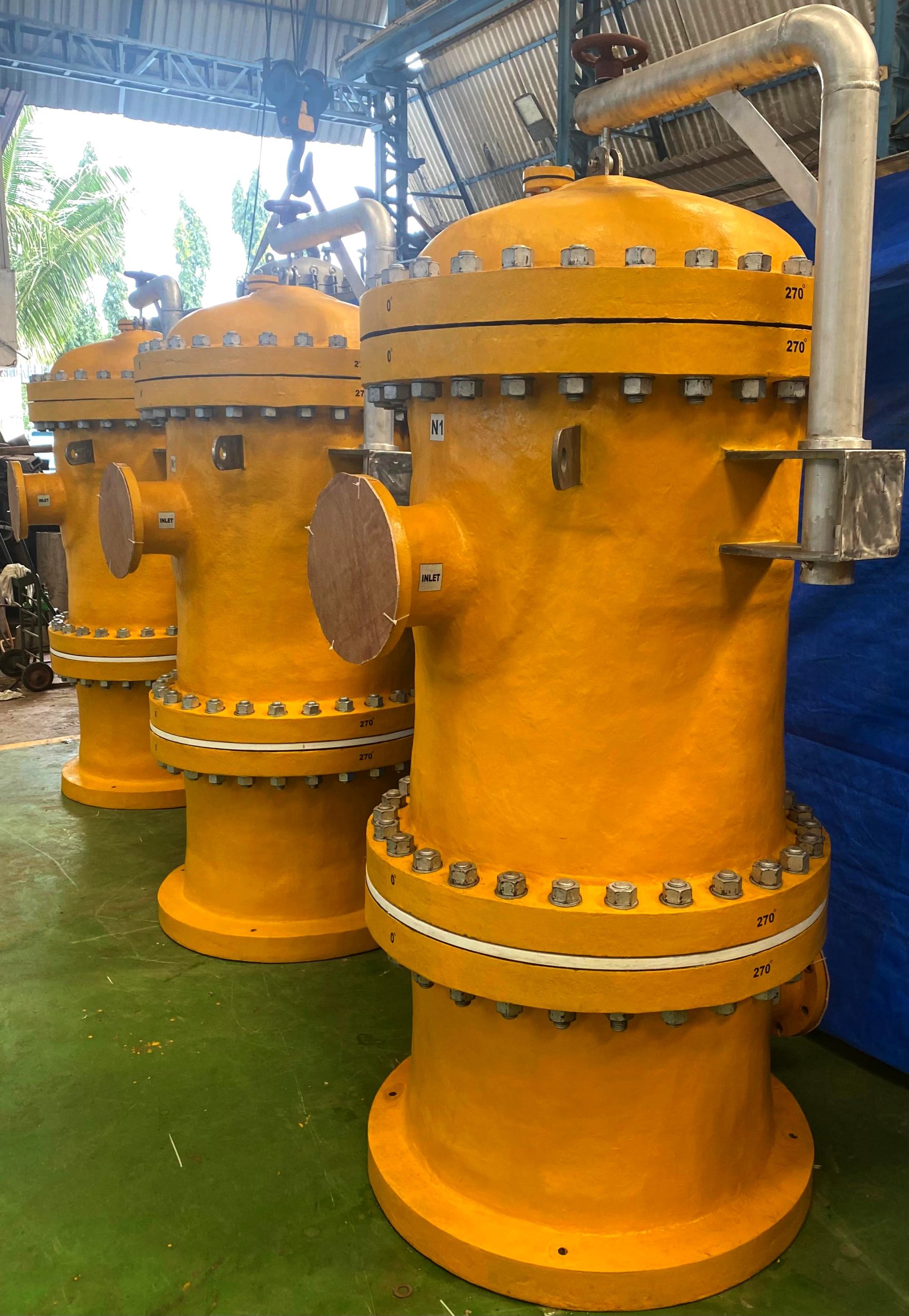 Industrial Strainers: Deterring corrosion with FRP - Process & Control ...