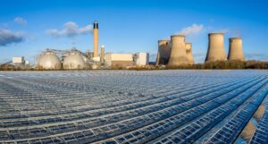 Aerial view of the Drax power plant Hydrogen: Fuelling our future