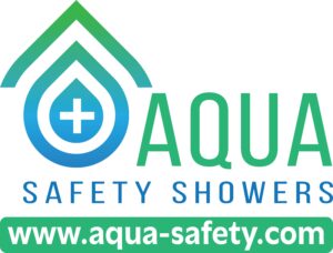 Aqua Safety Showers Logo website COLOUR At Aqua Safety Showers, keeping workers safe is our business.