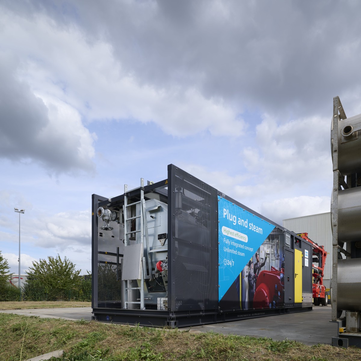 Atlas Copco Rental introduces 4.6Ti+ steam boiler for emergency applications