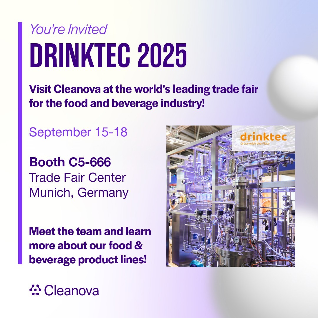Cleanova heralds new era in food and beverage filtration