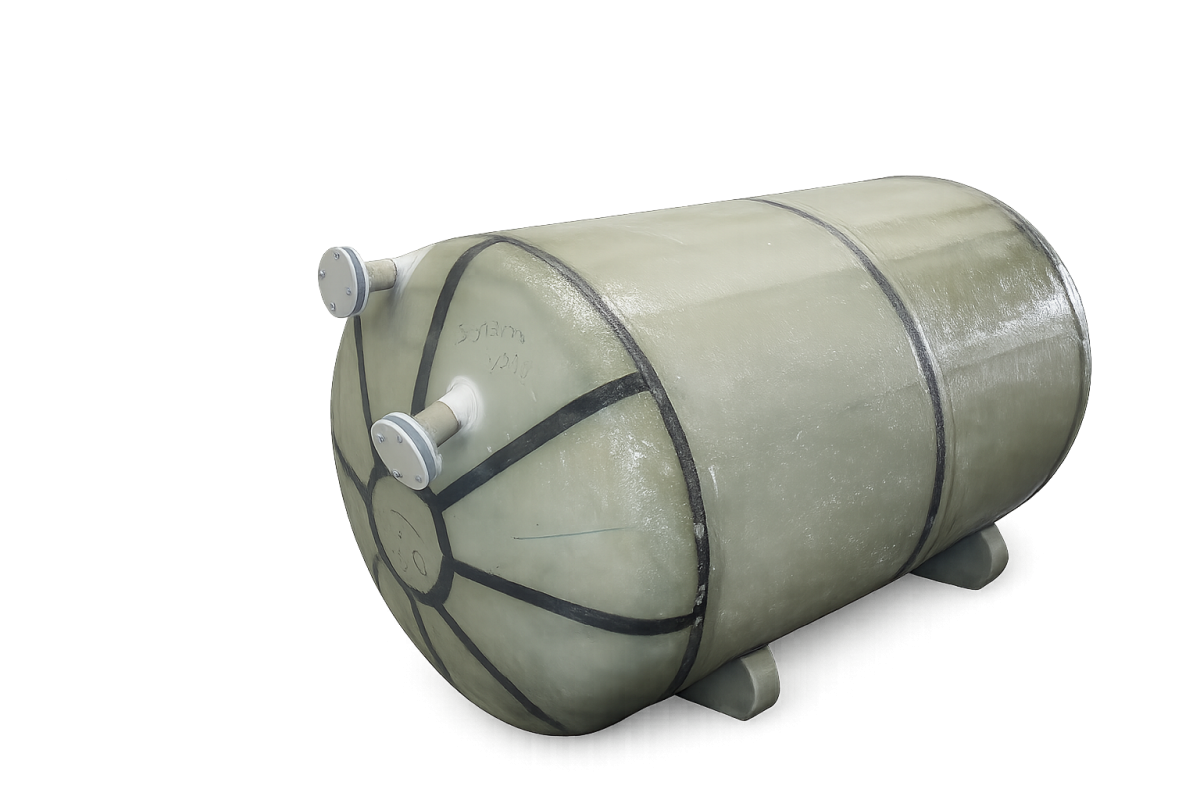 Critical role for dished ends in plastic-lined GRP pressure vessels