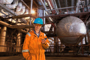 EndressHauser at a steam raising plant Endress+Hauser helping to navigate net zero