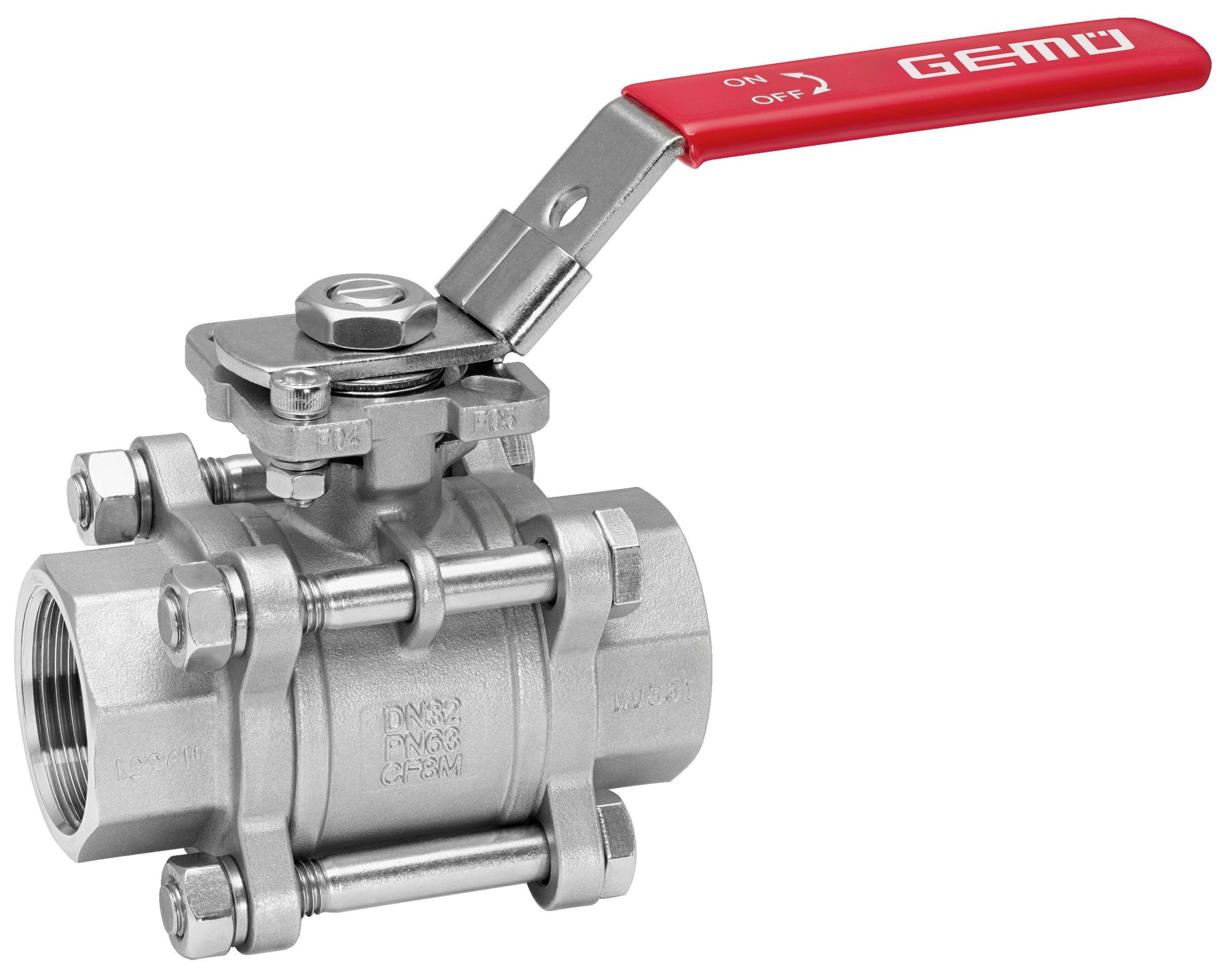 Ball valves for oxygen applications