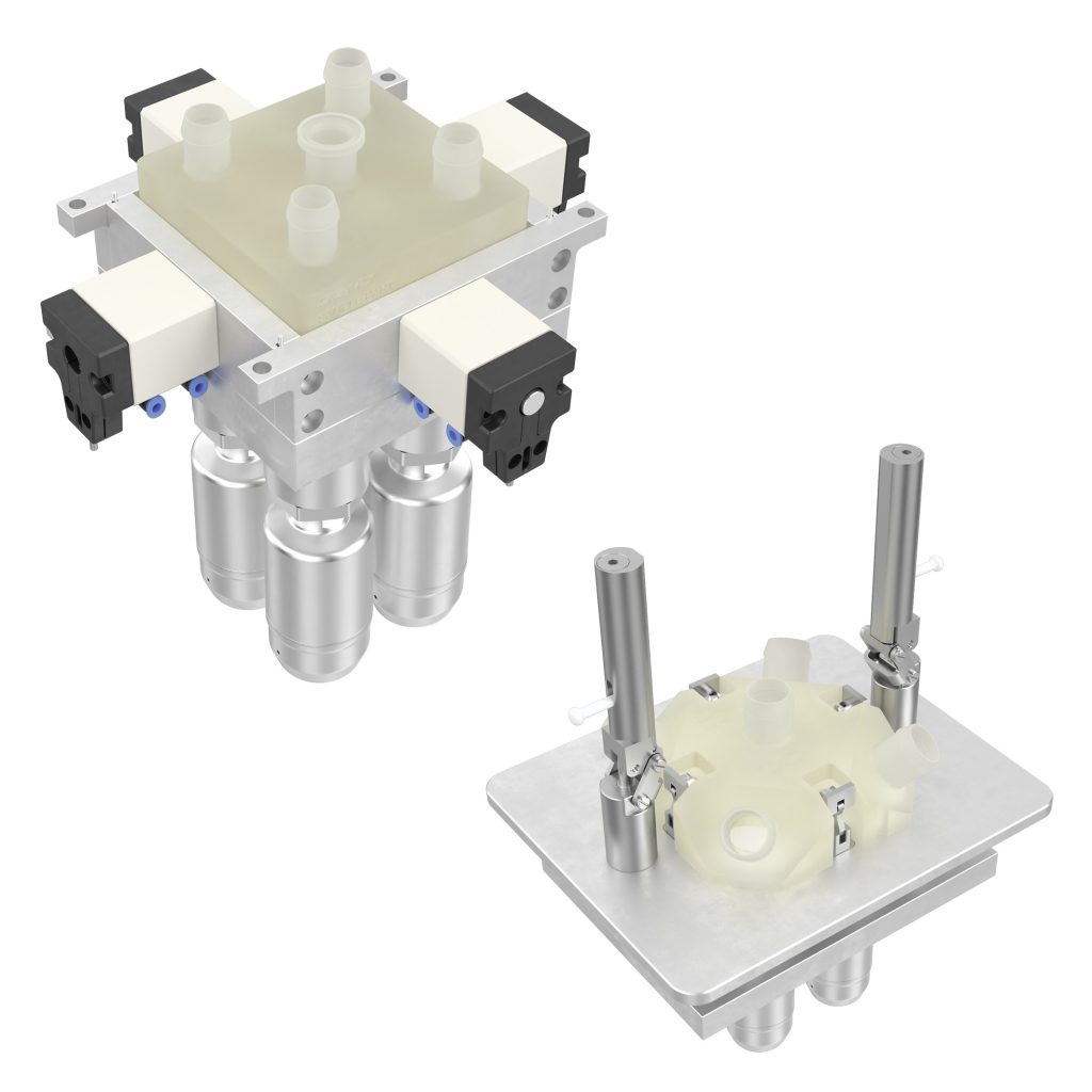 New GEMÜ multi-port valve block for single-use applications - Process ...