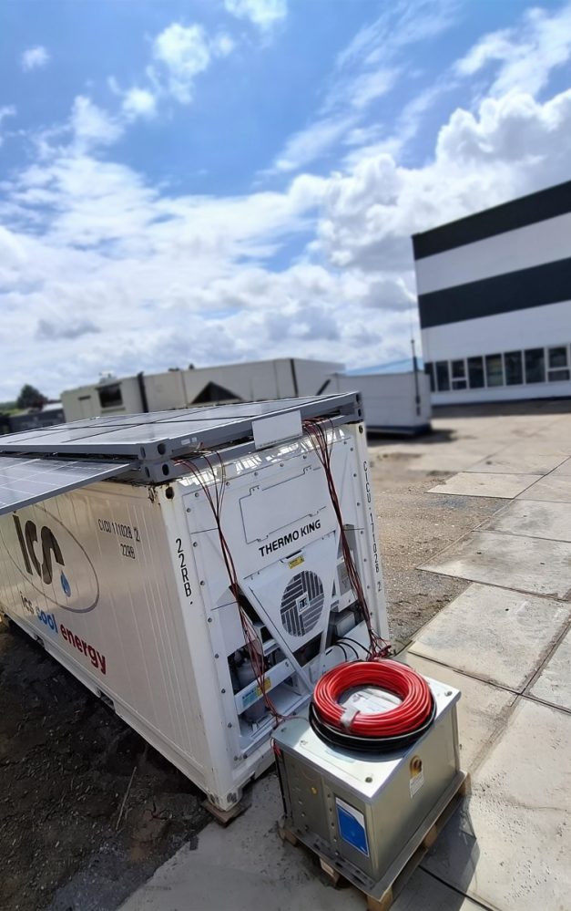 ICS Cool Energy runs 7-day trial for solar-powered refrigerated container, delivering 24/7 operation at -18°C setpoint
