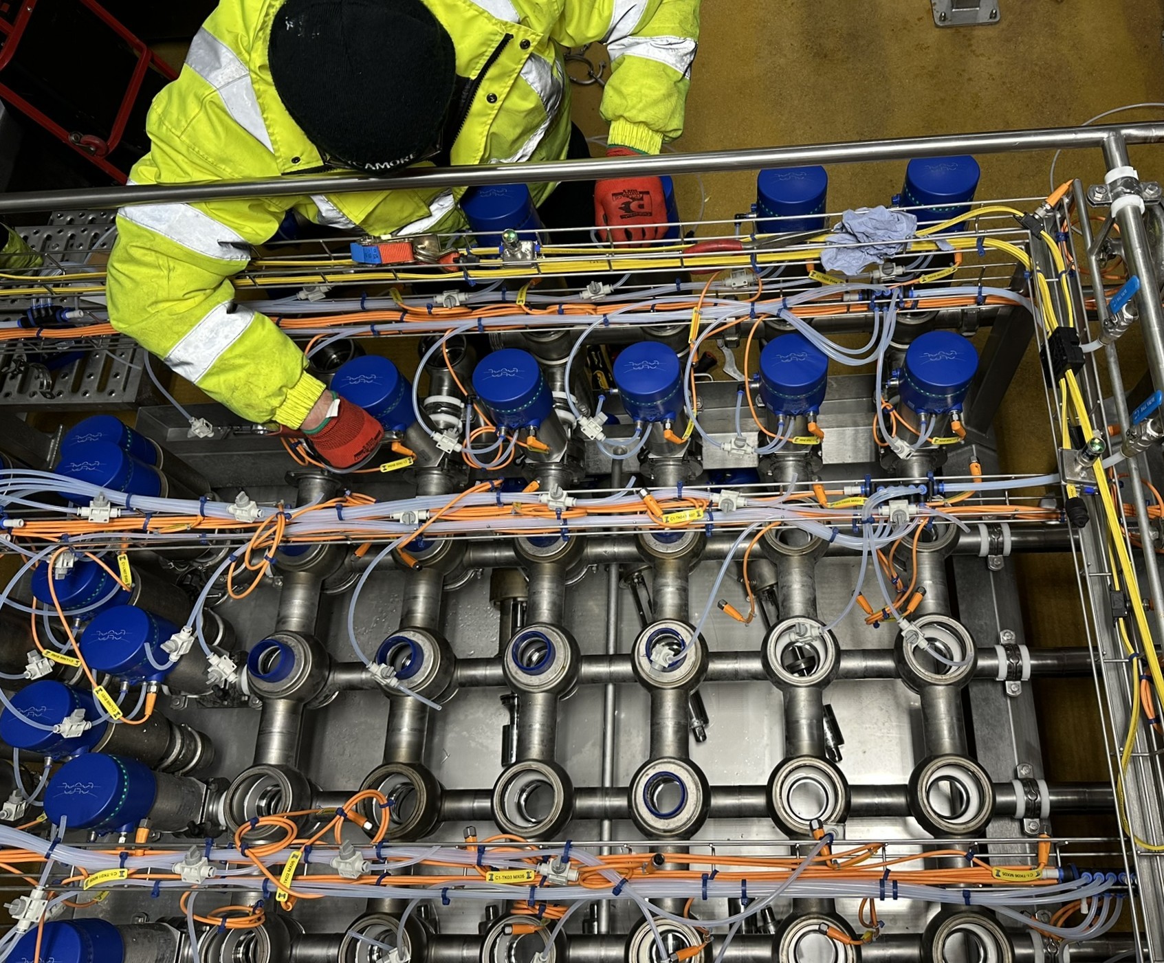 Sycamore Process Engineering Parts and Service Team ensure minimal production downtime with Wyke Farms Butter Dairy Equipment annual maintenance
