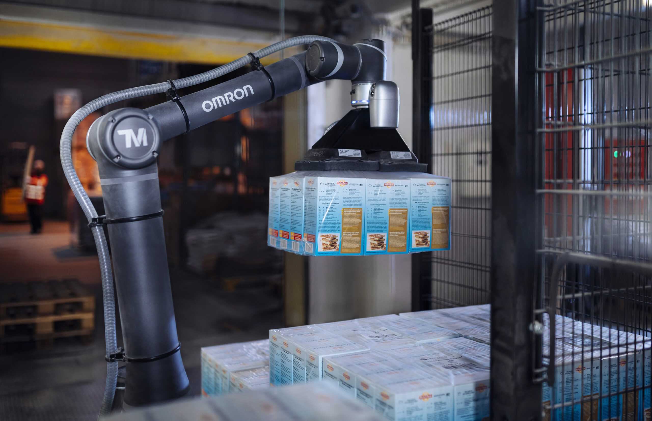Myllyn Paras automates palletising processes with a collaborative robot