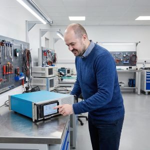 James20Clements20with20SOLAR20FID20Gas20Analyser Counting the cost of unreliable gas analysers