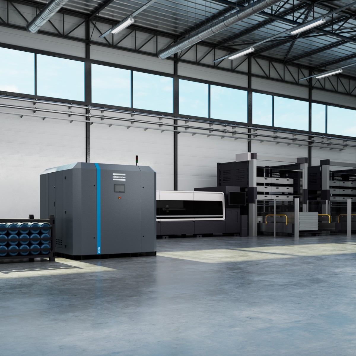 Atlas Copco launches new nitrogen generation range for laser cutting