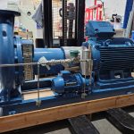 Seawater self-priming pump eliminates submersible pump downtime