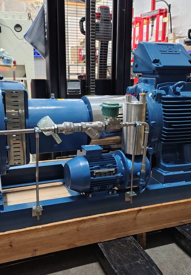 Seawater self-priming pump eliminates submersible pump downtime