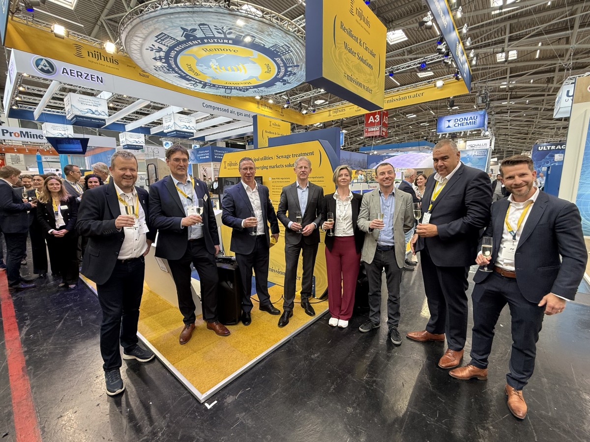 Nijhuis Saur Industries and Vortech Water Solutions announce strategic partnership for new generation aeration system