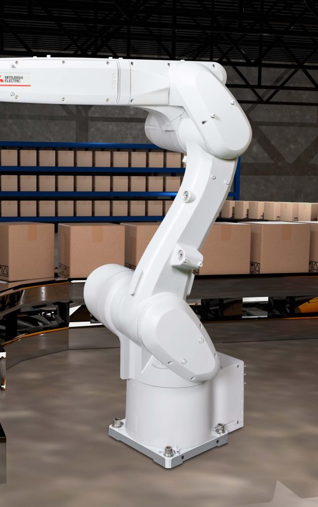 New Mitsubishi Electric robot handles larger payloads with longer reach