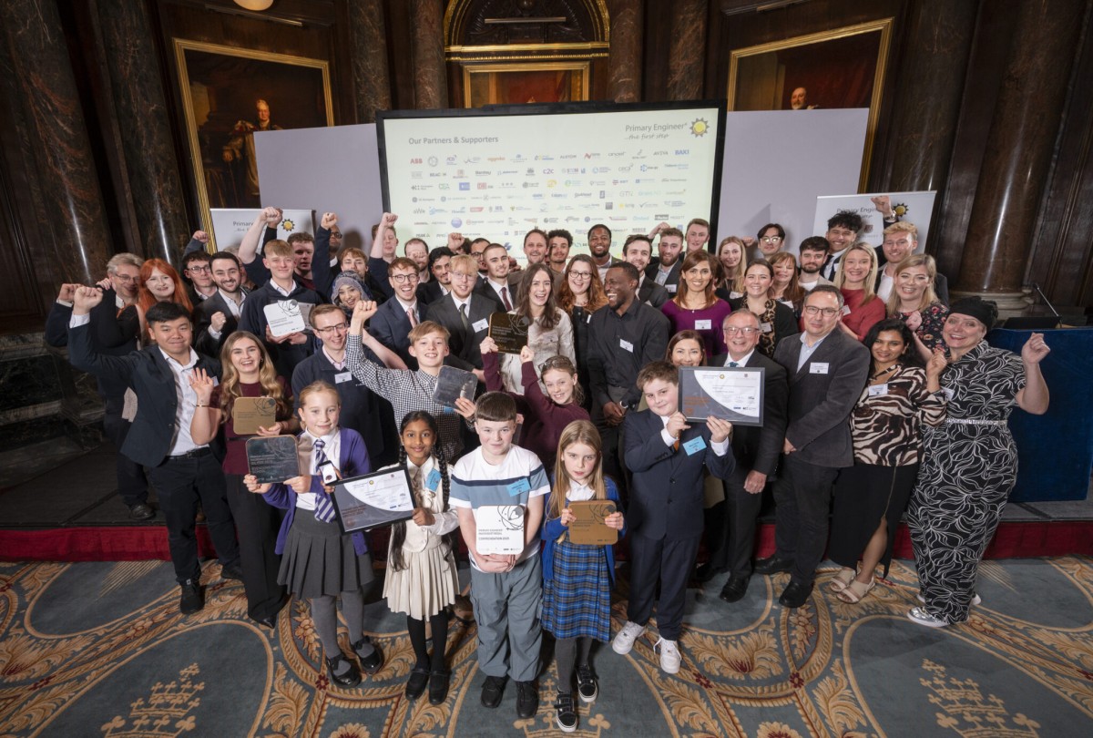 Primary Engineer awards school pupils and engineers at prestigious event in London