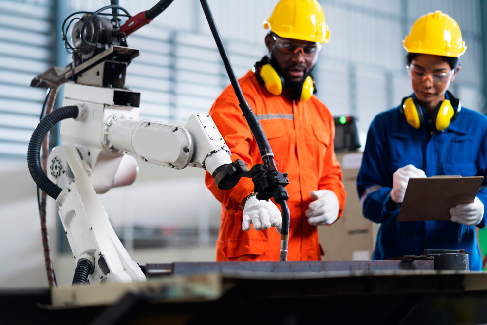 The implementation of robotics within British manufacturing