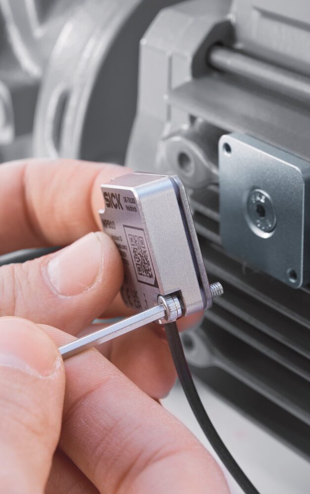 SICK’s MPB10 Sensor bolts-on for continuous condition monitoring
