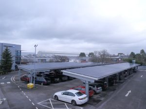 Solar panels rear 1 1 Preparing for a sustainable future: How Endress+Hauser is optimising energy usage and reducing its carbon footprint