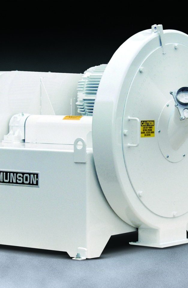 Centrifugal impact mill grinds and de-agglomerates wet or dry solids