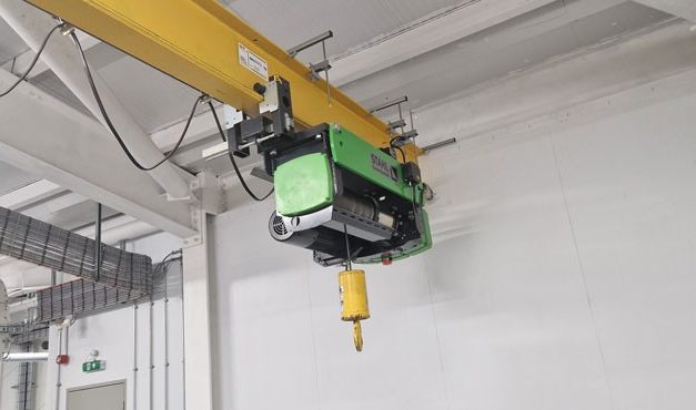 Hoist & Winch provides the lift for modern flour mill build and maintenance