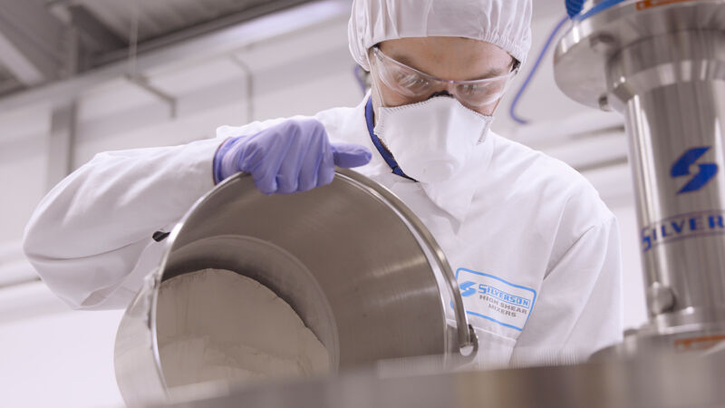 Hydration of Xanthan Gum with Silverson High Shear Mixers